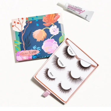 Winsome Lash Whimsical Baldwin Floral Motifs False Eyelash Trio